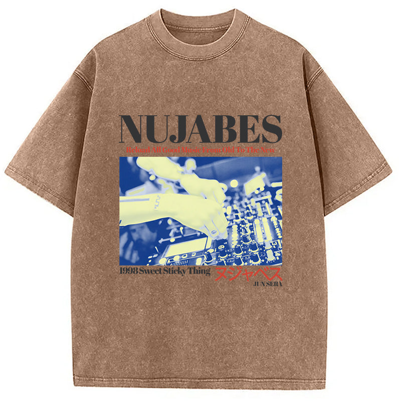 bbb Vintage Nujabes Washed T-Shirt