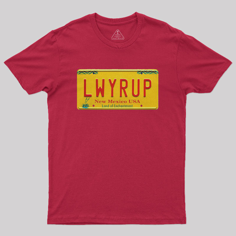 Better Call Saul LWYRUP Plate  T-Shirt