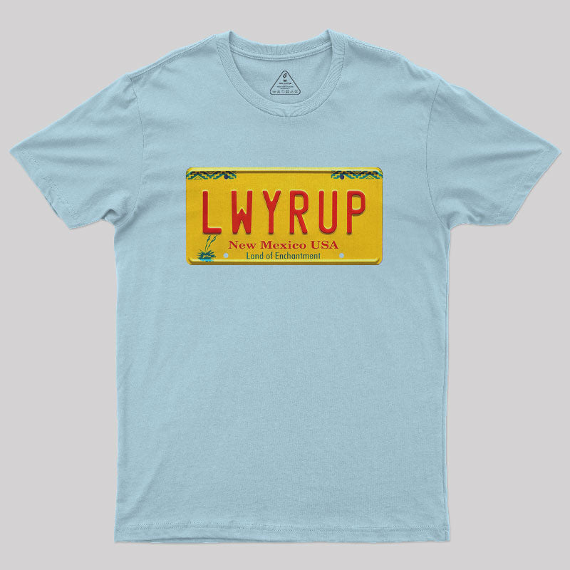 Better Call Saul LWYRUP Plate  T-Shirt