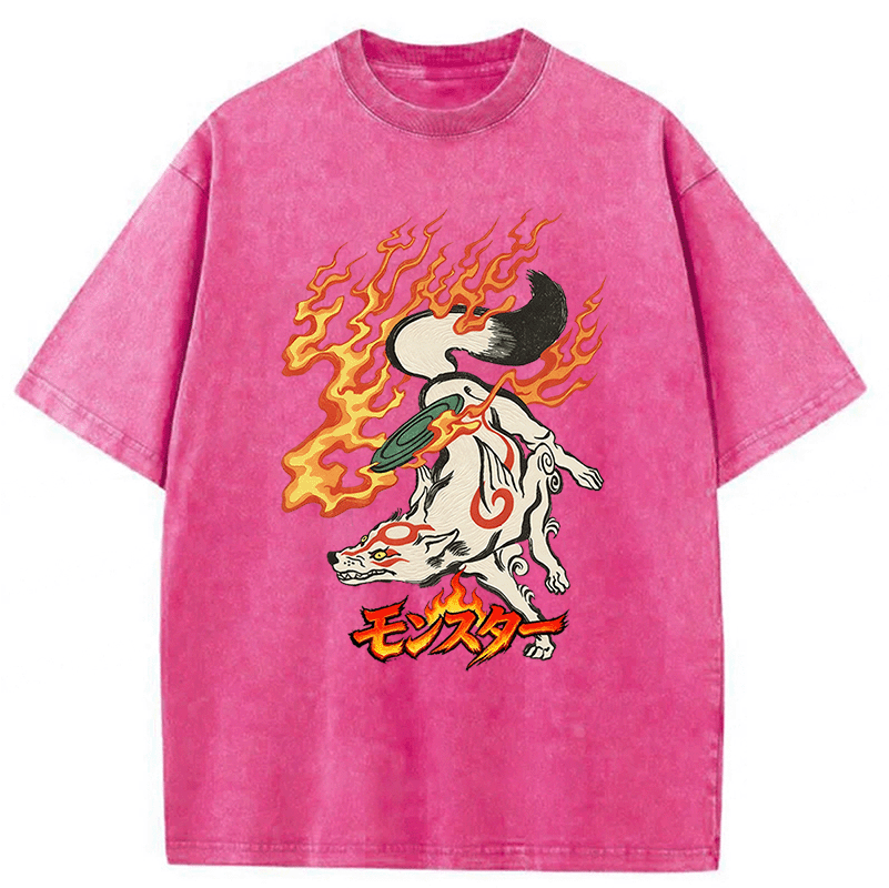 bbb Tokyo Japanese-style Yokai Washed T-shirt