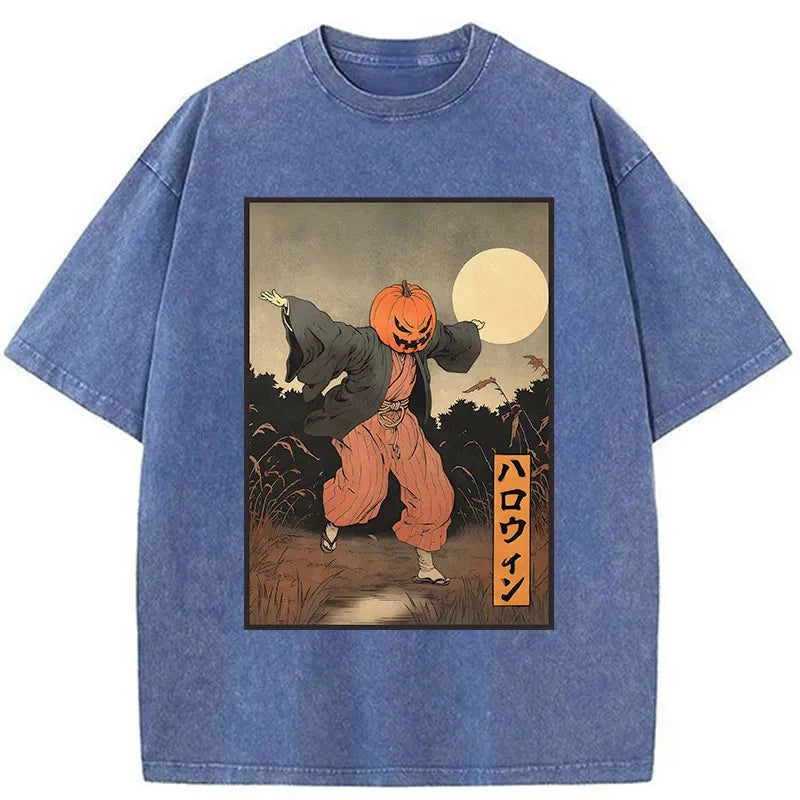 bbb Japanese Pumpkin Monster Washed T-Shirt