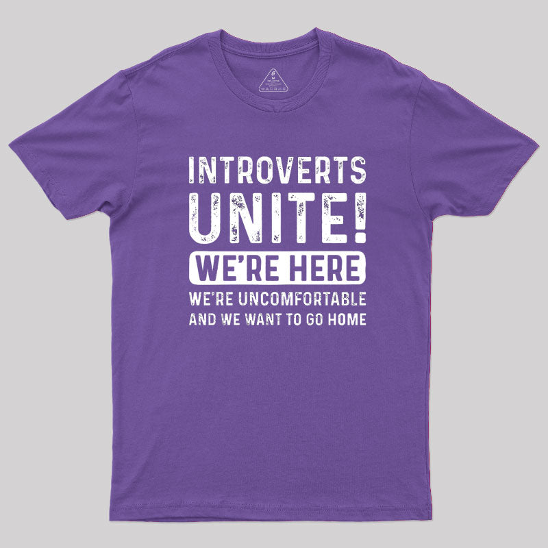 Introverts Unite Essential  T-Shirt