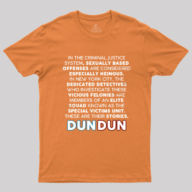 Law and Order SVU Opening Monologue  T-Shirt