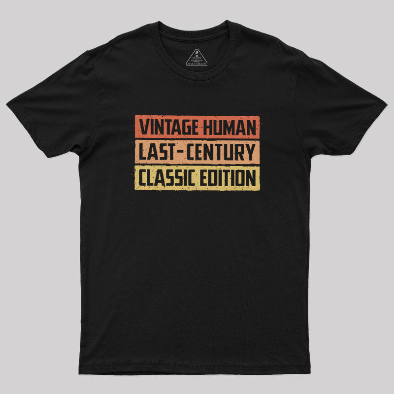Vintage Human  T-Shirt