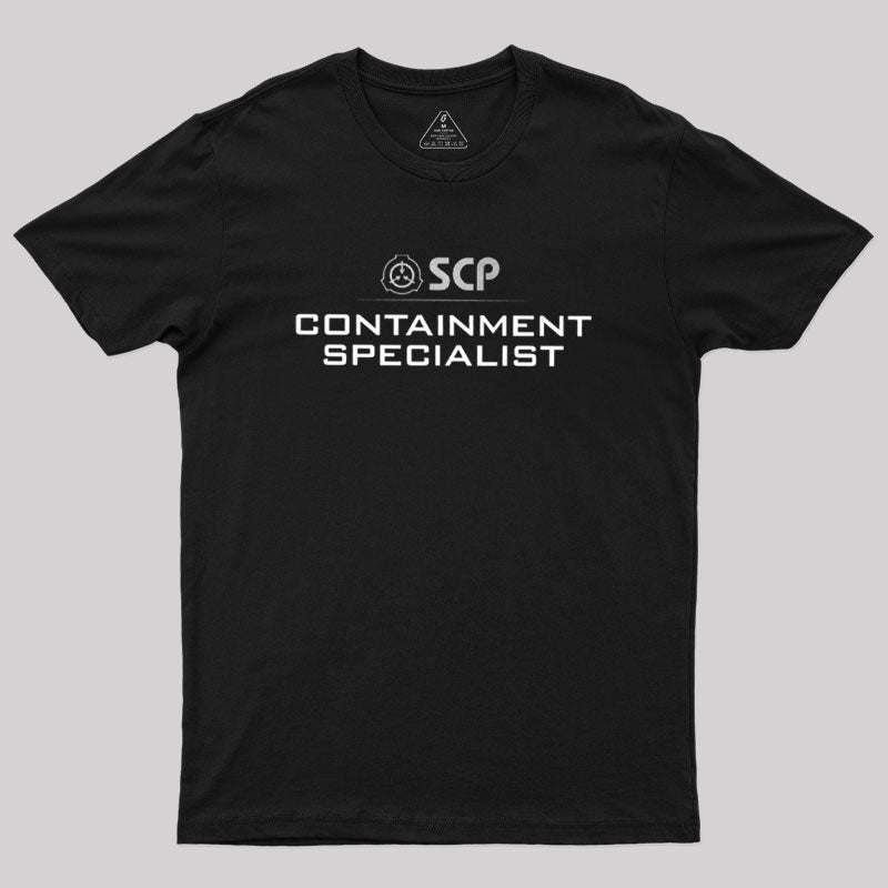 SCP Foundation Containment Specialist  T-Shirt
