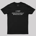 SCP Foundation Containment Specialist  T-Shirt