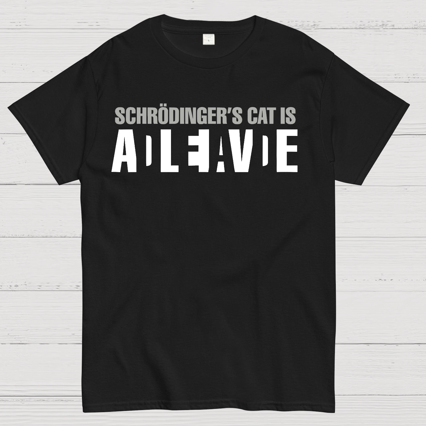 Schrodinger's Cat Is A Paradox  T-Shirt