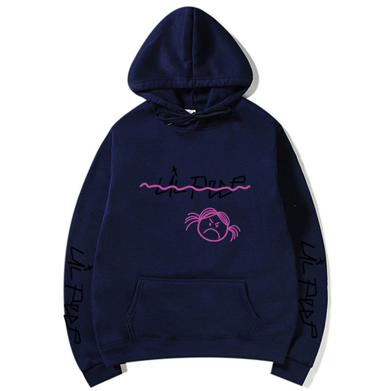 Warmer Unisex-Hoodie – Lässiger Pullover, Baumwollmischung, Winter