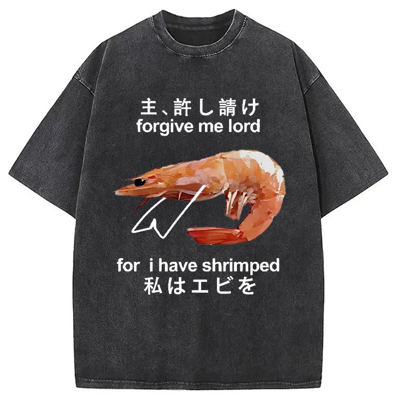 bbb Retreating Shrimp Washed T-Shirt