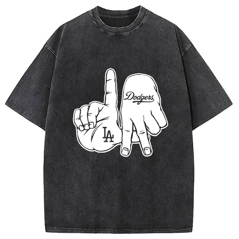 bbb Dodgers LA Vintage Washed T-Shirt