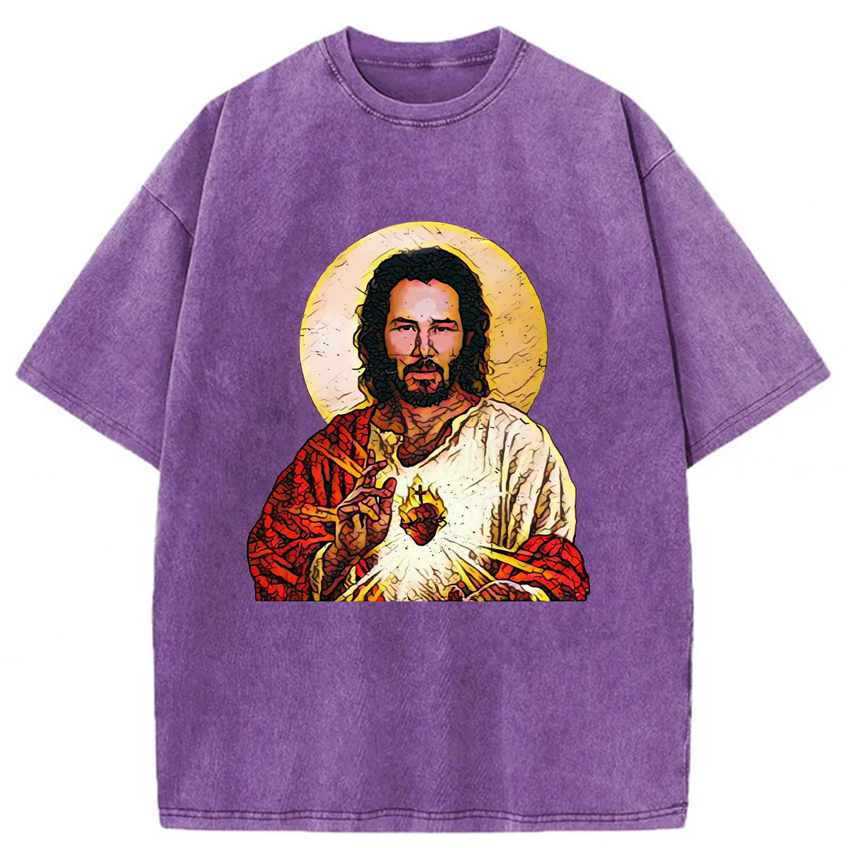 bbb Holy Keanu Washed T-shirt