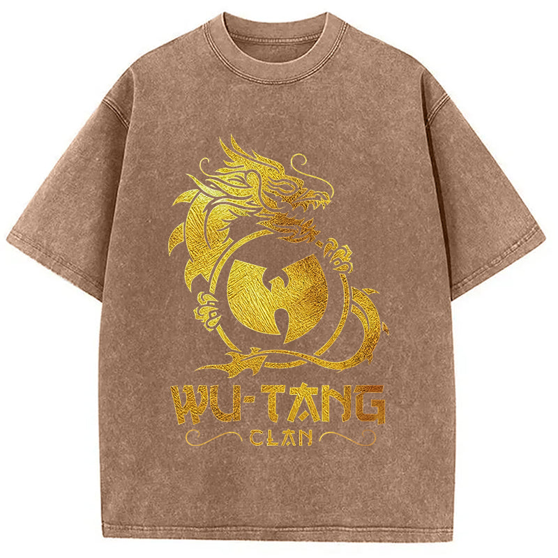 bbb Wu Tang Clan Dragon Washed T-Shirt