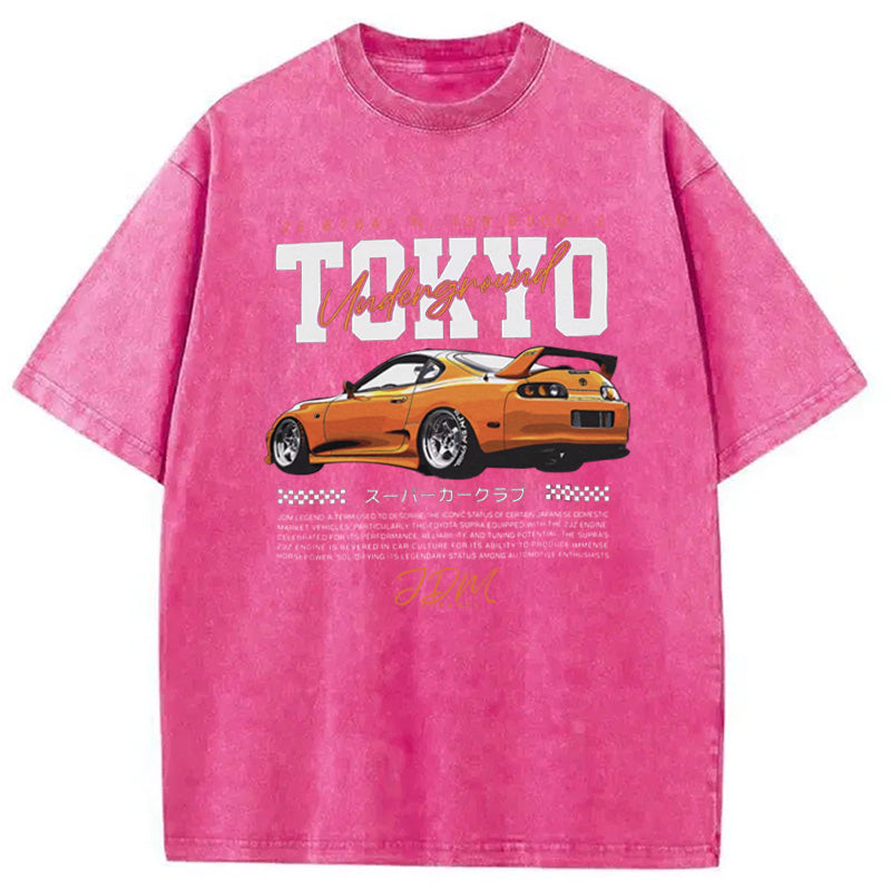 bbb Tokyo JDM Style Car Washed T-Shirt
