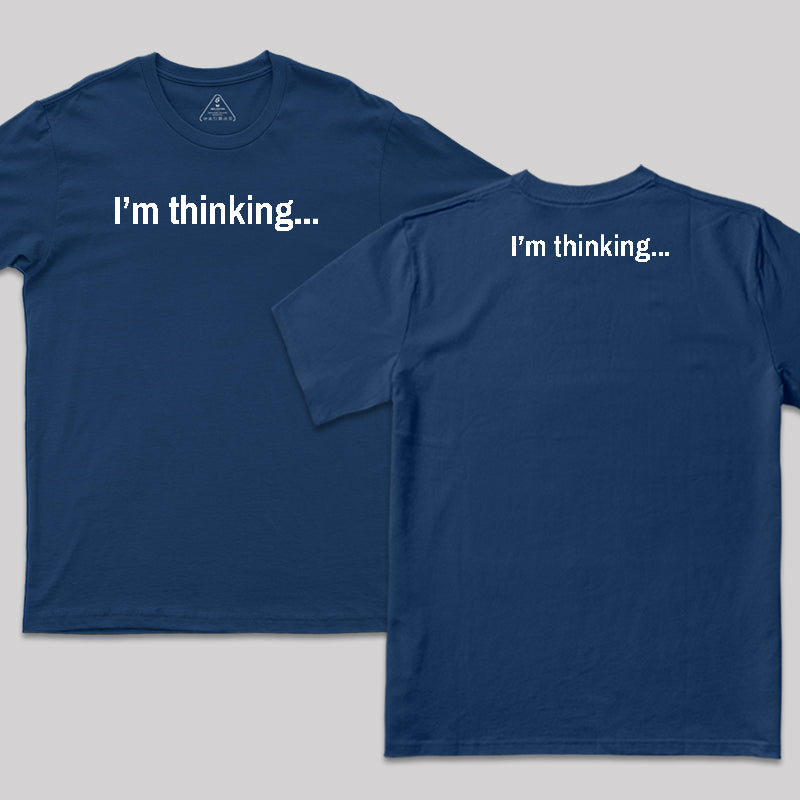 I'm thinking Front and Back Printed T-Shirt