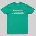 Confidence Calibration  T-Shirt