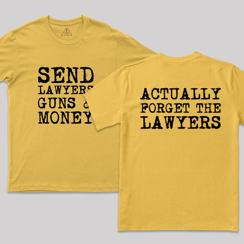 Legal Recall Front and Back Printed T-Shirt