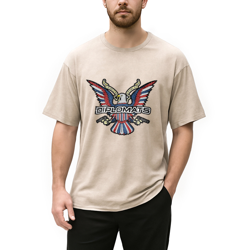 bbb Retro Dipset Diplomats Logo Washed T-Shirt