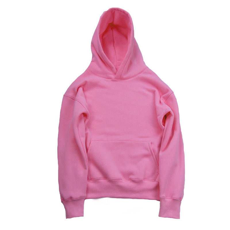 Oversized Unisex-Hoodie in lässiger Passform – kastenförmiger Schnitt, Baumwoll-Layering