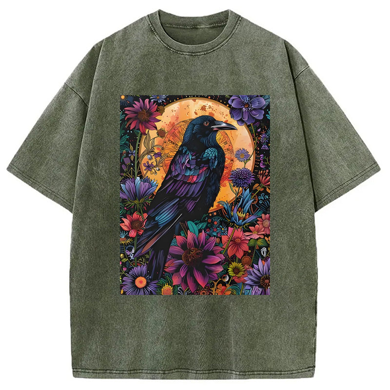 bbb Mandala Crow Washed T-Shirt