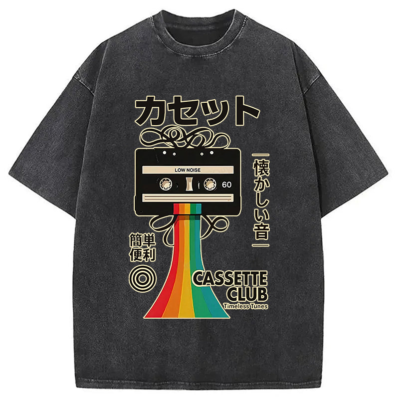 bbb Colored Tape Washed T-Shirt