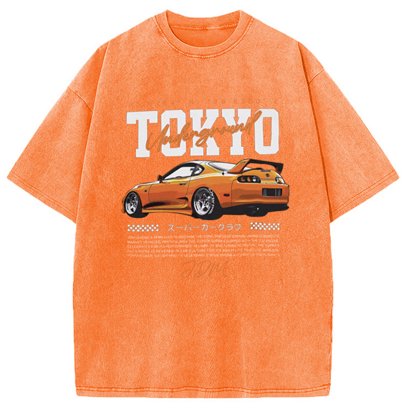 bbb Tokyo JDM Style Car Washed T-Shirt