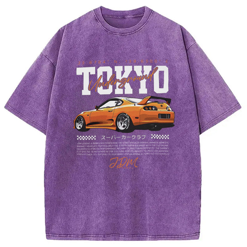bbb Tokyo JDM Style Car Washed T-Shirt