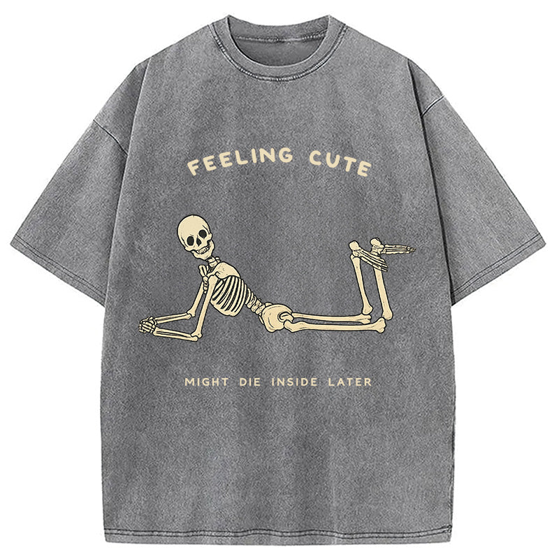 bbb We Shall See Washed T-Shirt