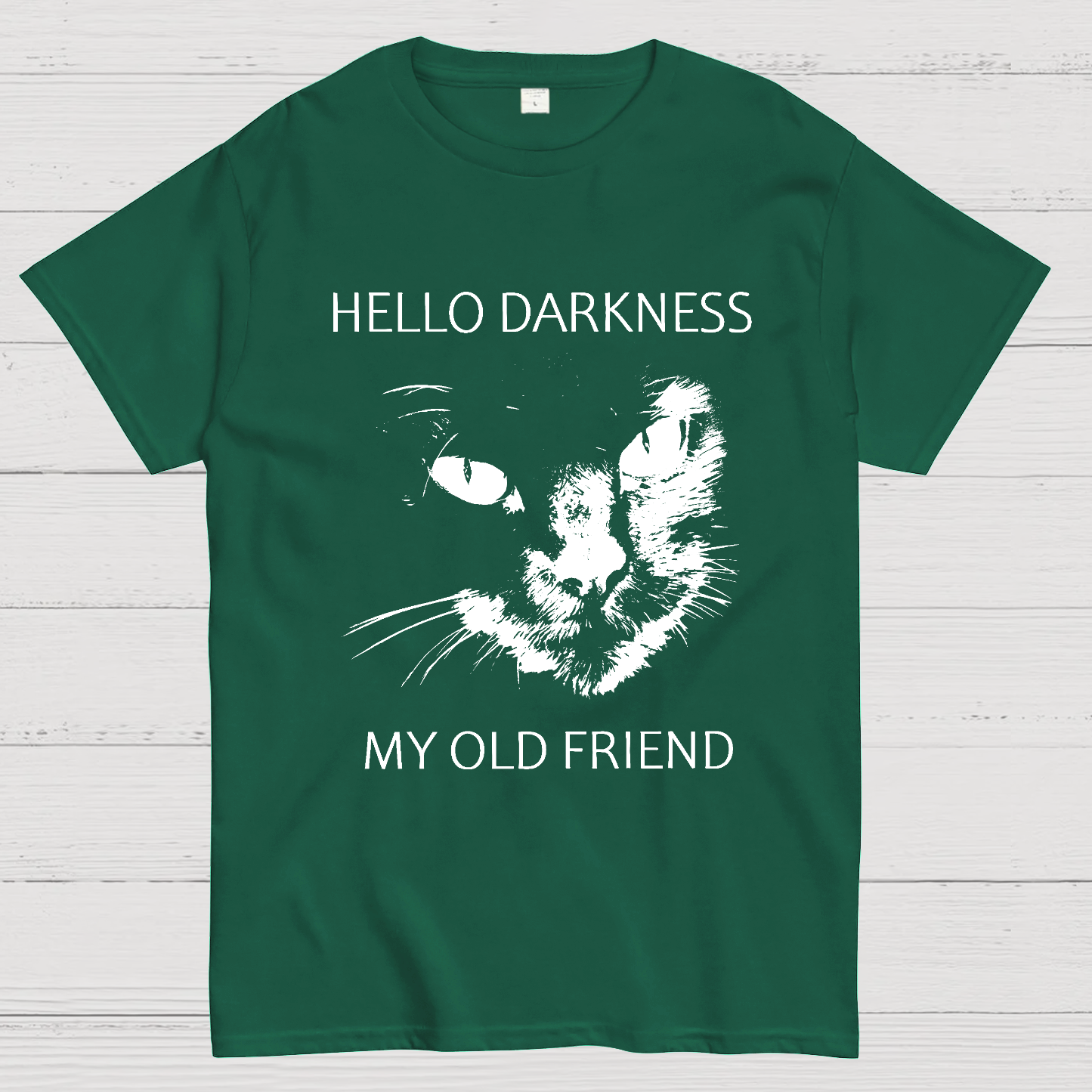 Hello Darkness My Old Friend y T-Shirt