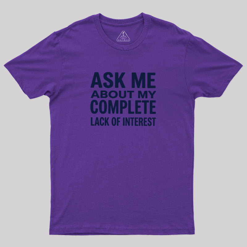 Interest Not Found  T-Shirt