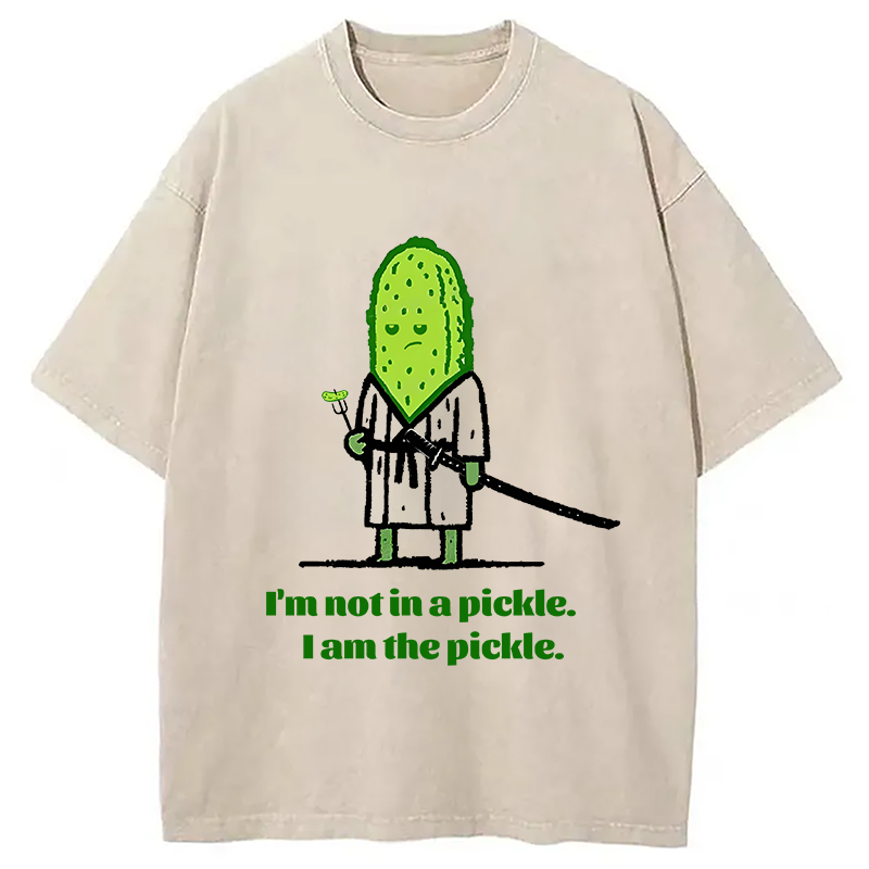 bbb Cucumber Samurai Washed T-Shirt