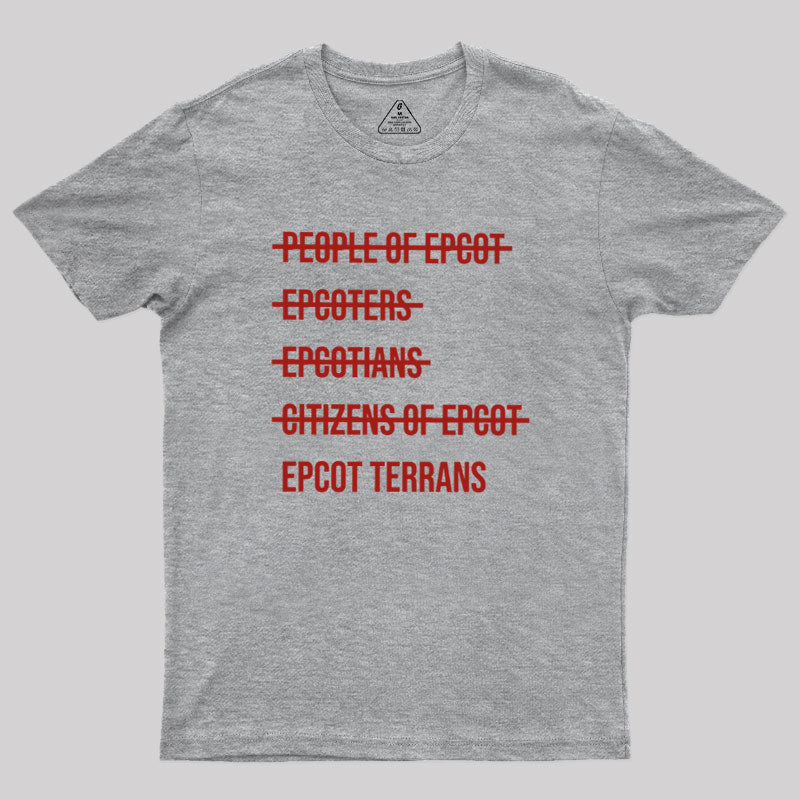 Epcot Terrans  T-Shirt