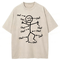 bbb Funny Chronic Pain Awareness Washed T-shirt