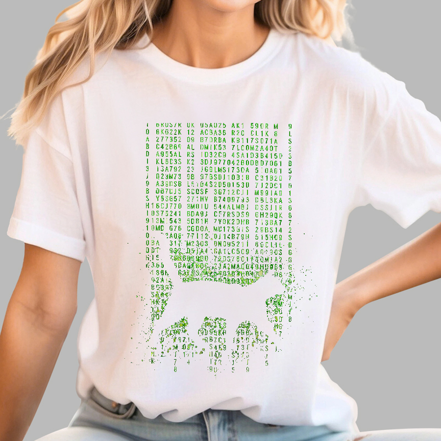 The Matrix Digital Cat  T-Shirt