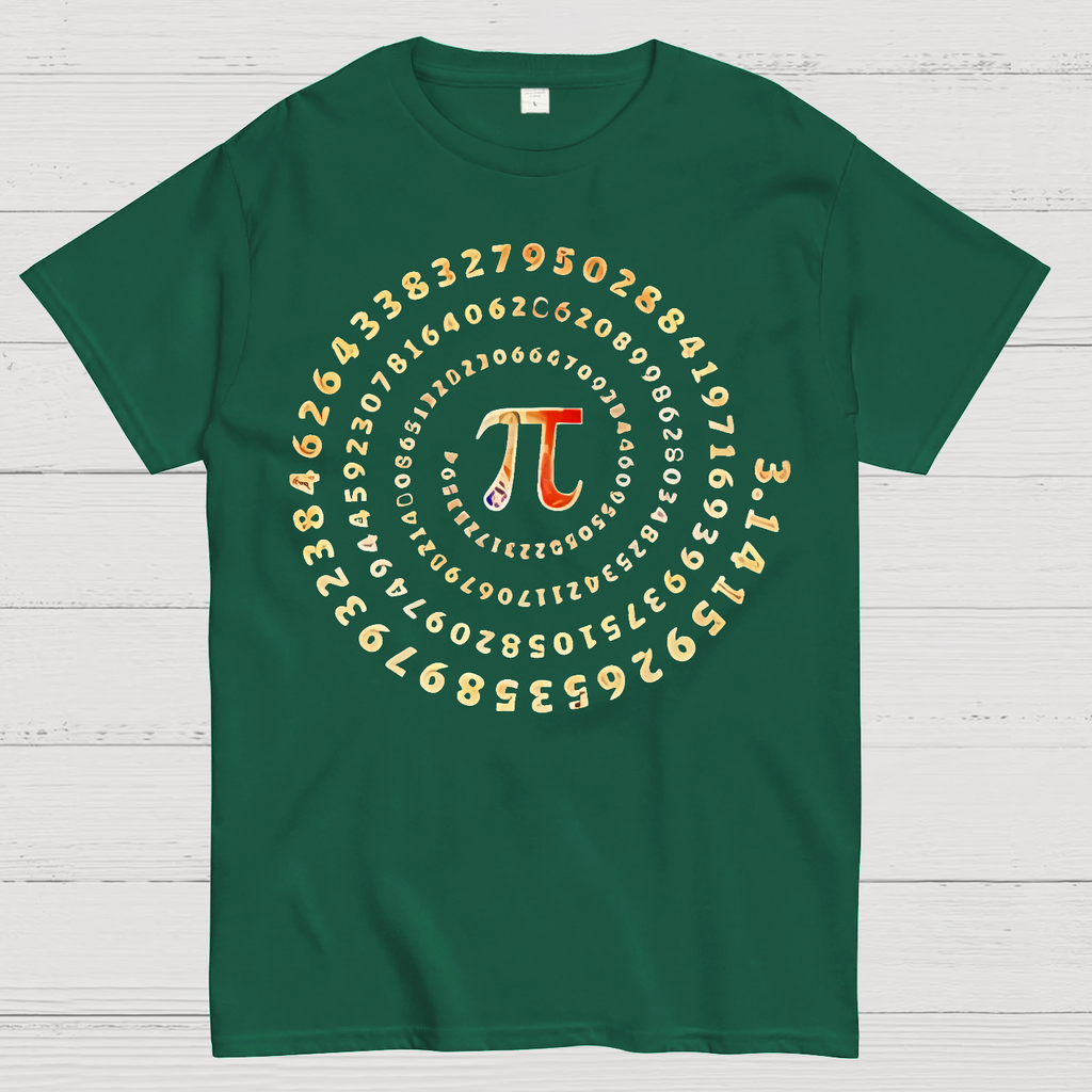 Pi Spiral  T-Shirt