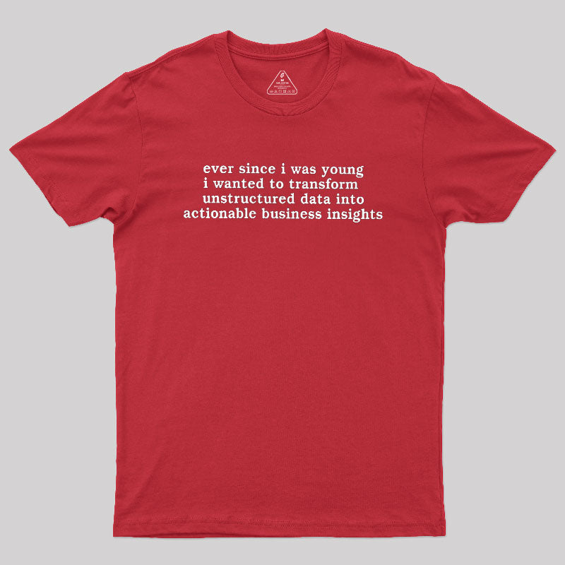 Ever Since I Was Young  T-Shirt