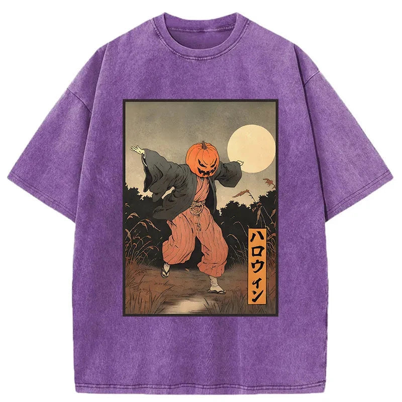bbb Japanese Pumpkin Monster Washed T-Shirt