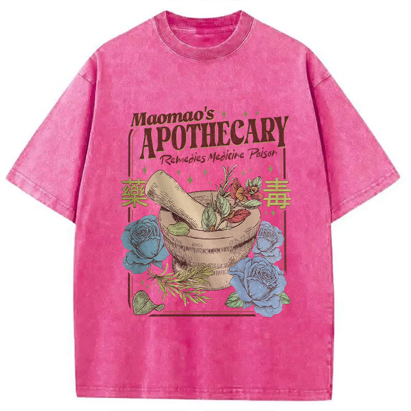 bbb Mao Mao's Apothecary Poisons Washed T-Shirt