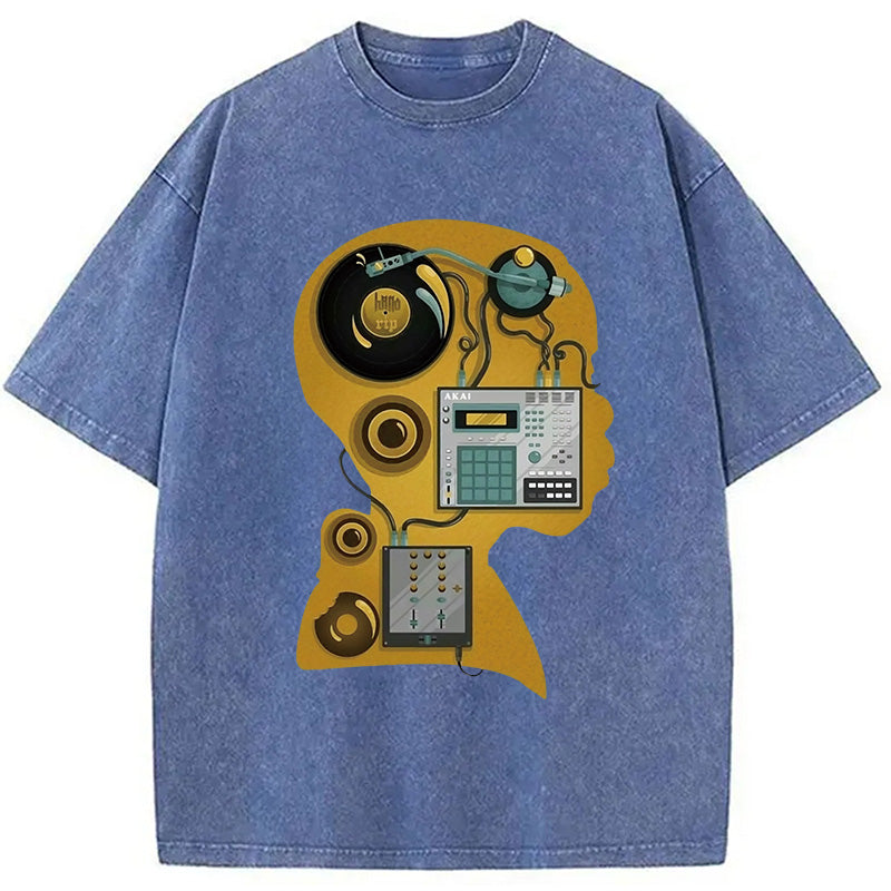bbb J Dilla DJ Washed T-Shirt