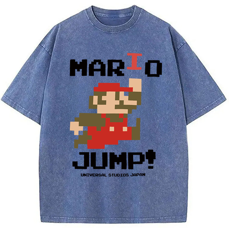 bbb Nintendo Mario Jump Washed T-Shirt