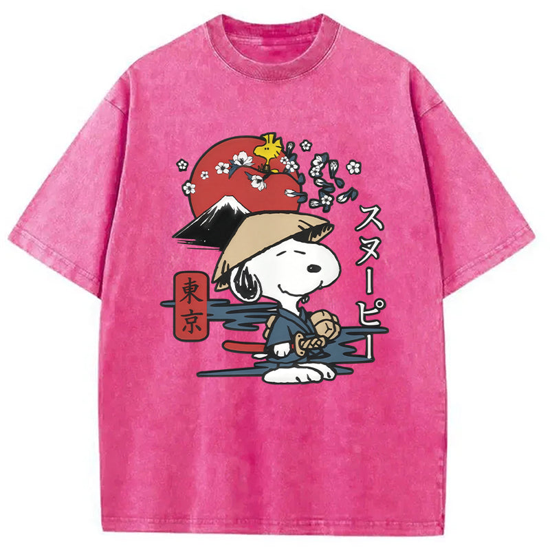 bbb Peanuts Japanese Washed T-Shirt