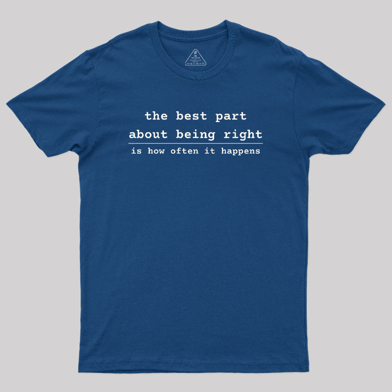 Being Right  T-Shirt