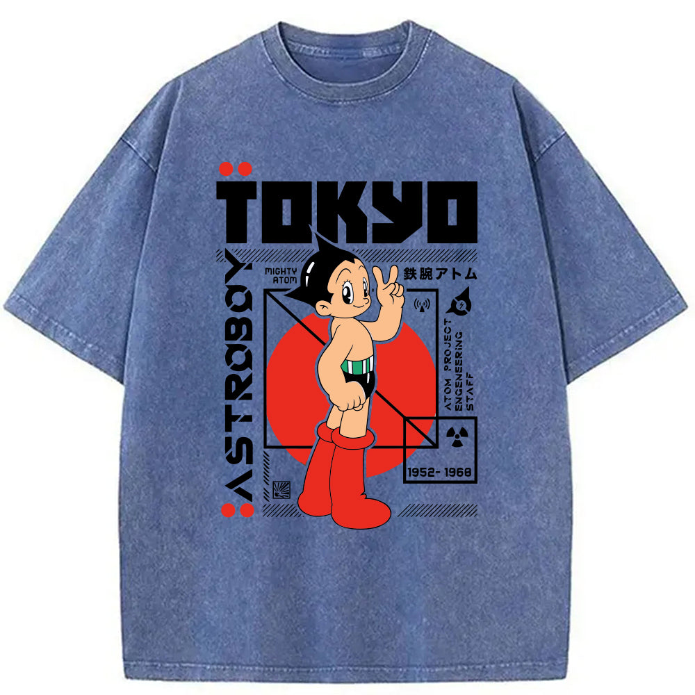 bbb Astro Boy Japanese Washed T-Shirt