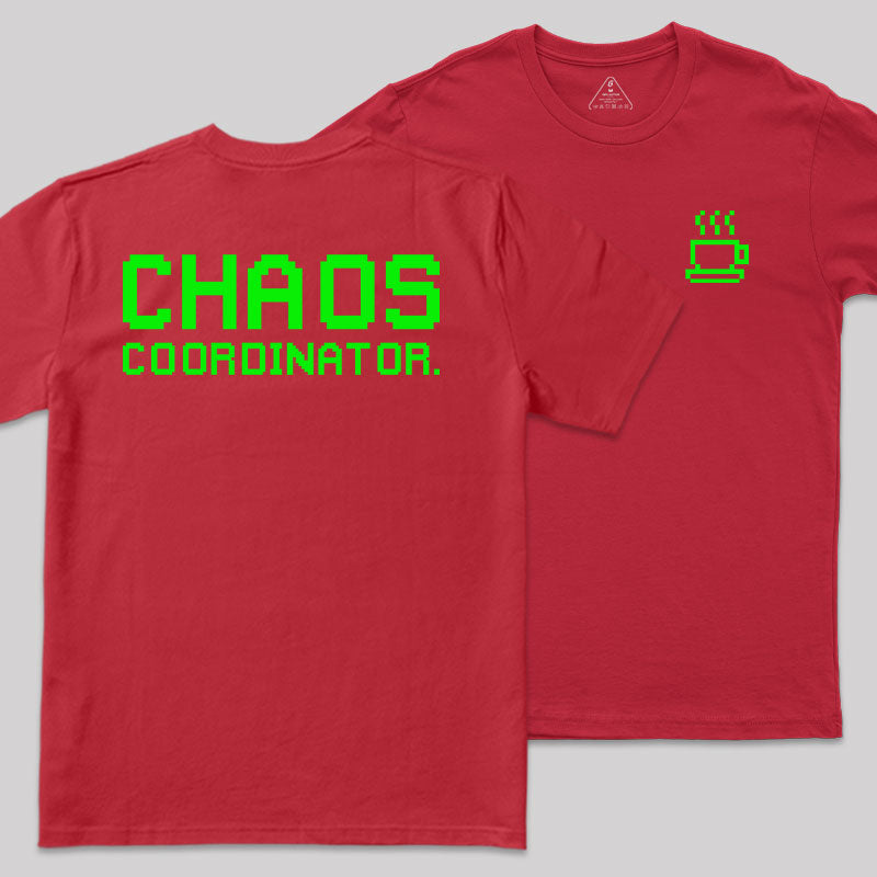 Chaos Front and Back Printed T-Shirt