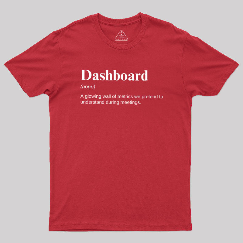 Dashboard Funny Data Analyst  T-Shirt