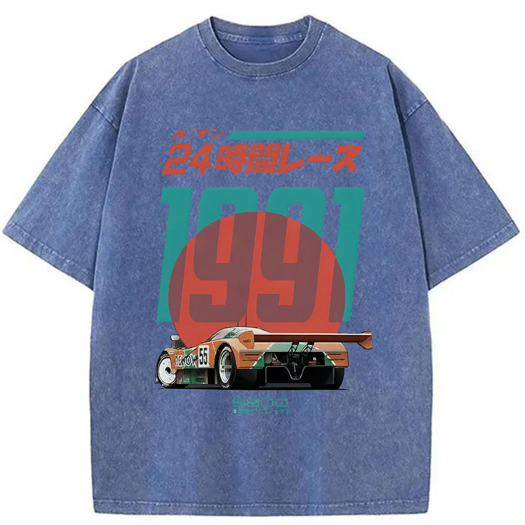 bbb 24-hour Racing Japanese Washed T-Shirt