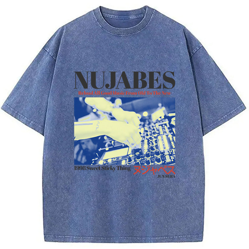 bbb Vintage Nujabes Washed T-Shirt
