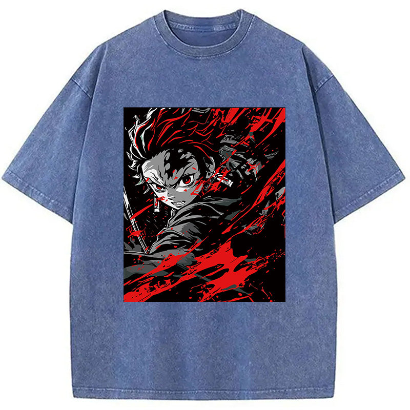 bbb Demon Slayer Daring Duels Washed T-Shirt