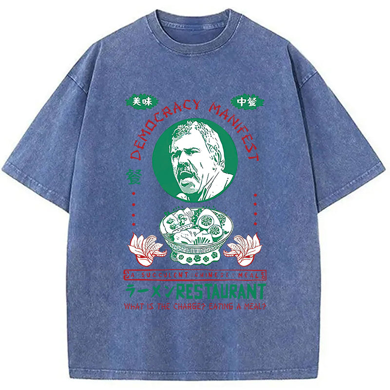 bbb Delicious Chinese Food Washed T-Shirt