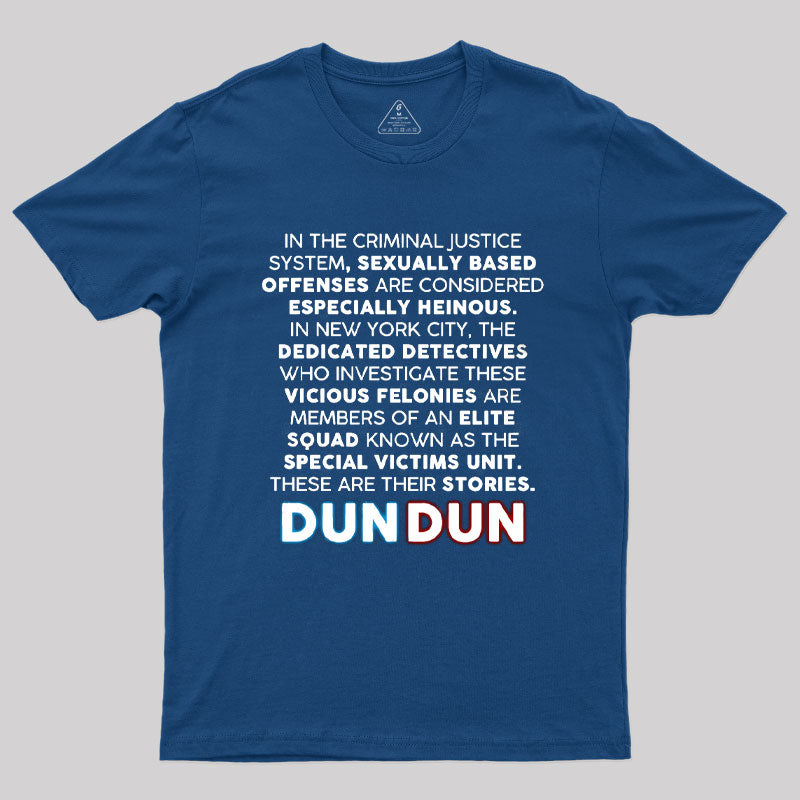 Law and Order SVU Opening Monologue  T-Shirt