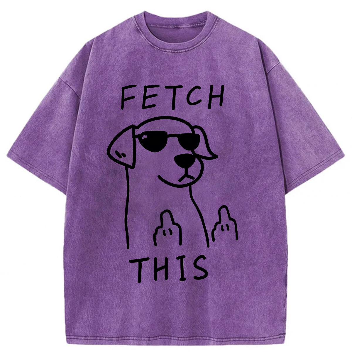 bbb Fetch This Dog Washed T-shirt